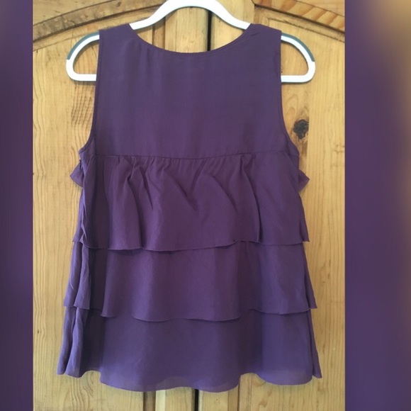 J. Crew Ruffle Top - Picture 2 of 4